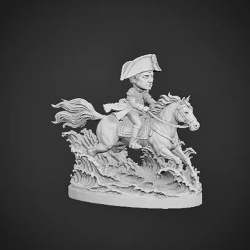 Napoleon Bonaparte statue artwork